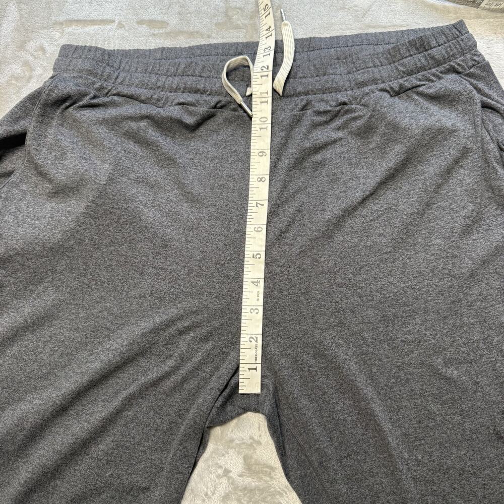 Vuori Ponto Performance Pants Mens Large Gray Joggers Sweatpants Athletic Lounge - Picture 6 of 8